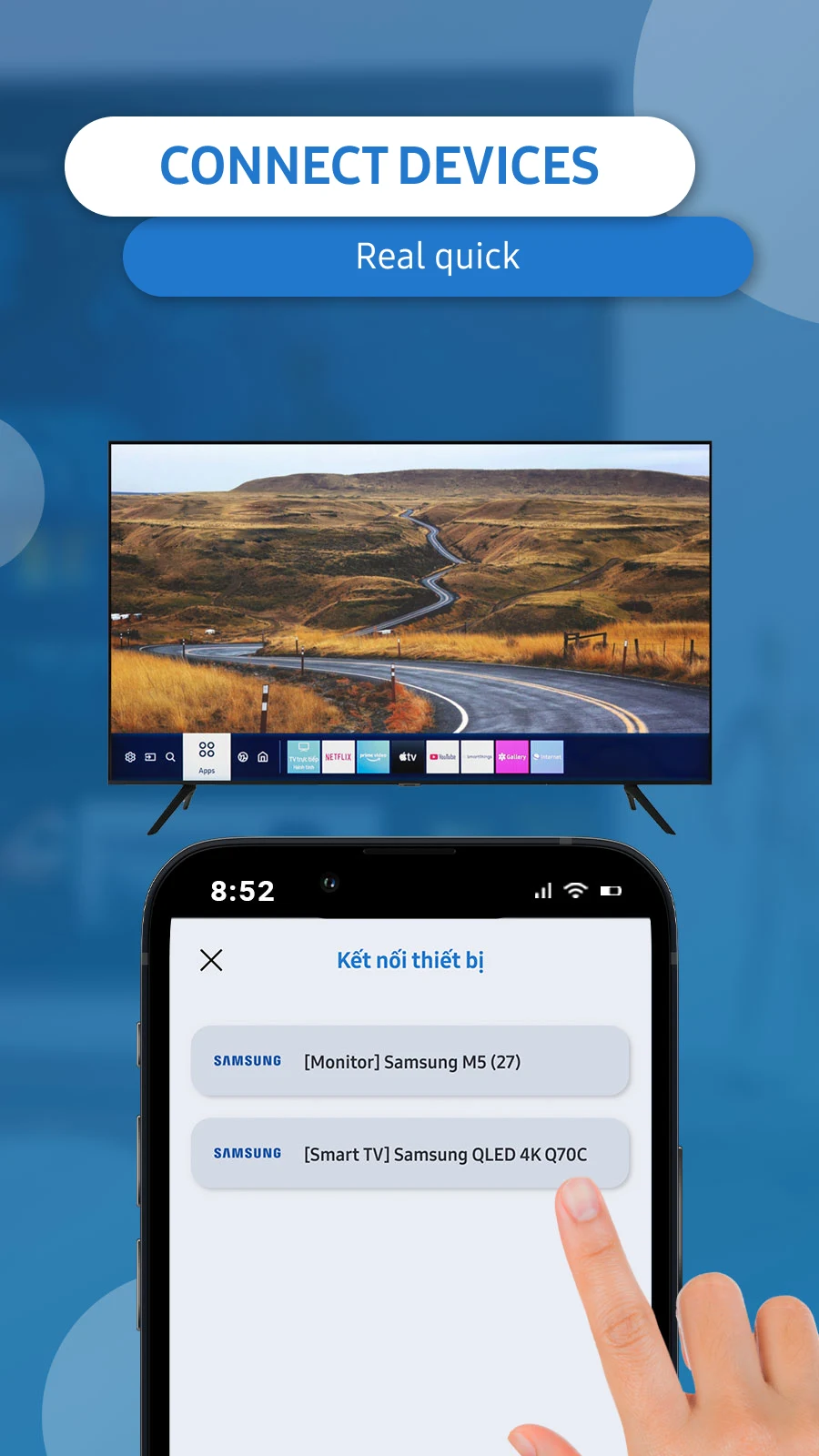 Remote Samsung TV screenshot
